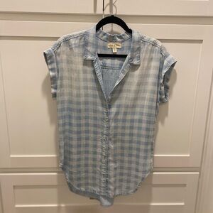 Anthropologie Denim Button Down | Size XS